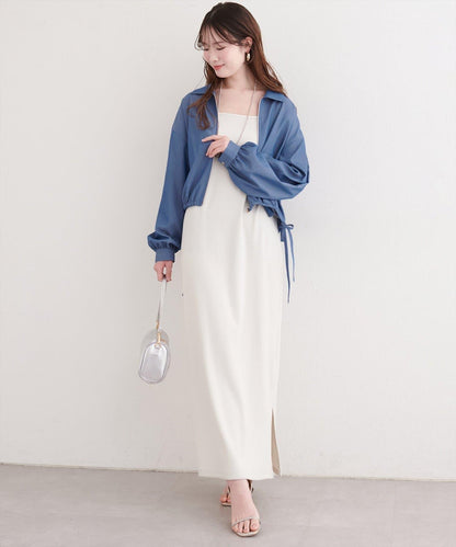 下襬抽繩短外套