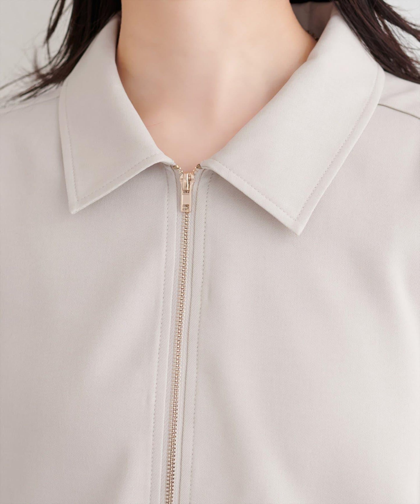 下襬抽繩短外套