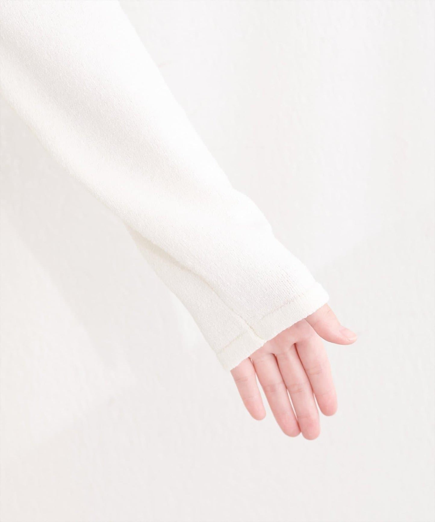 微配色 針織開衫