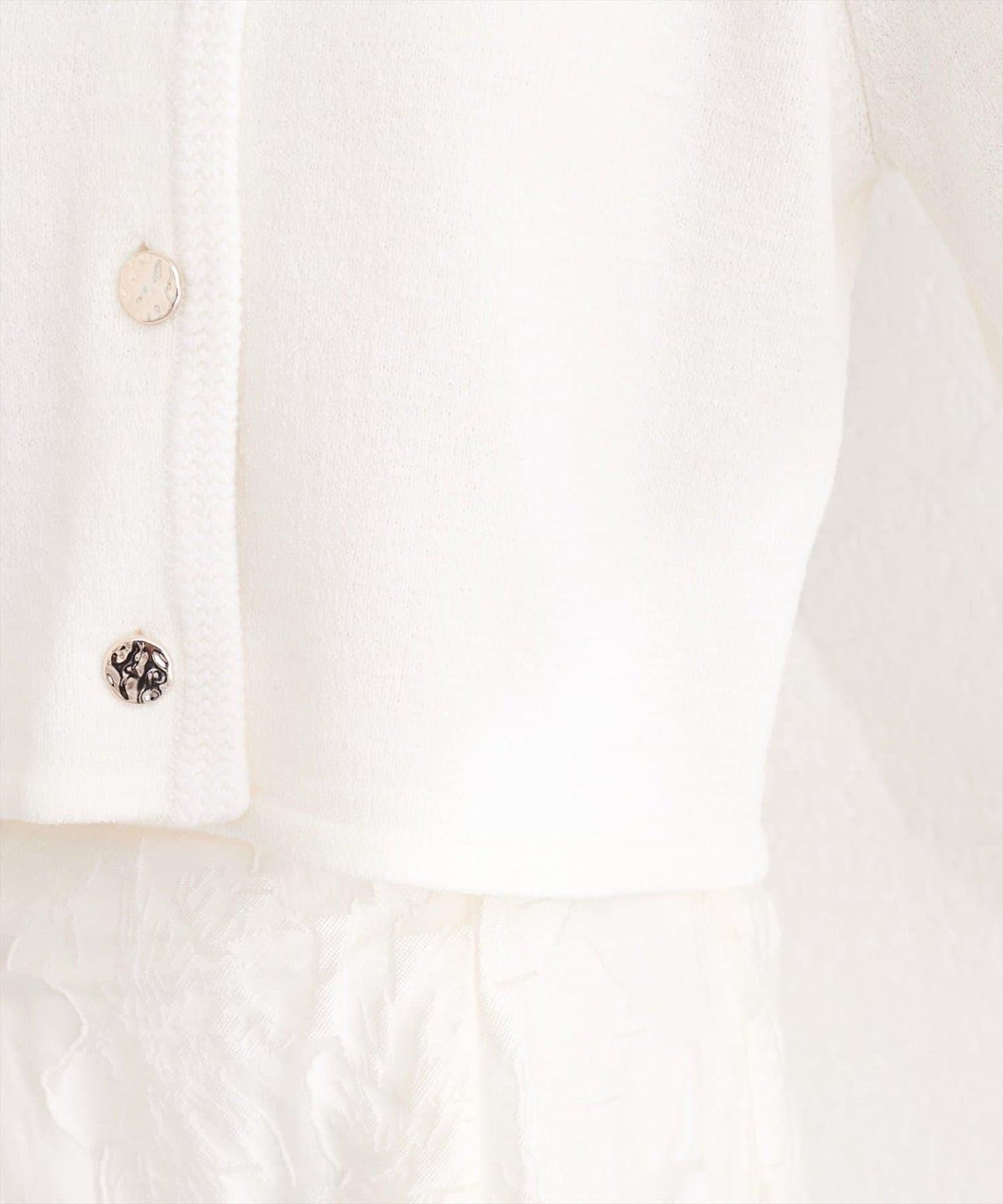 微配色 針織開衫