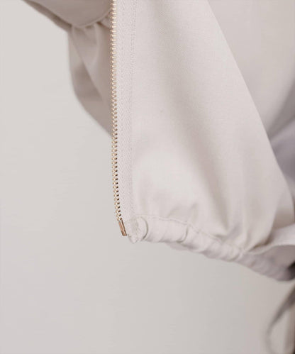 下襬抽繩短外套