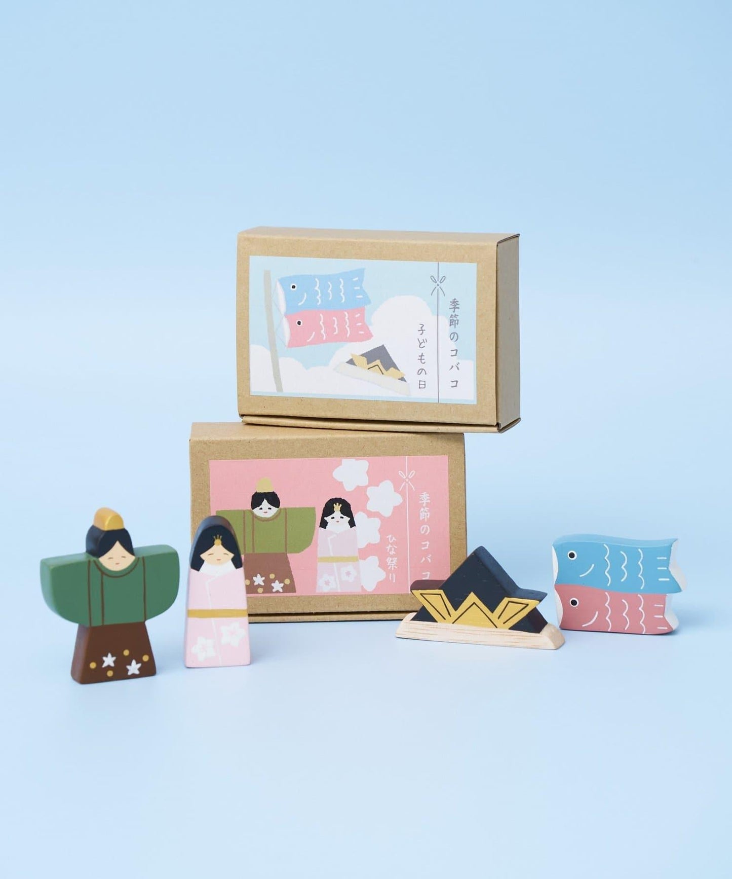 季節主題 雛祭兒童節 收納小盒