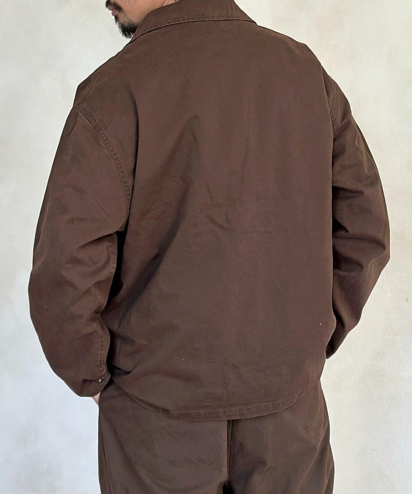 塗料染斜紋 西裝版型 西裝外套