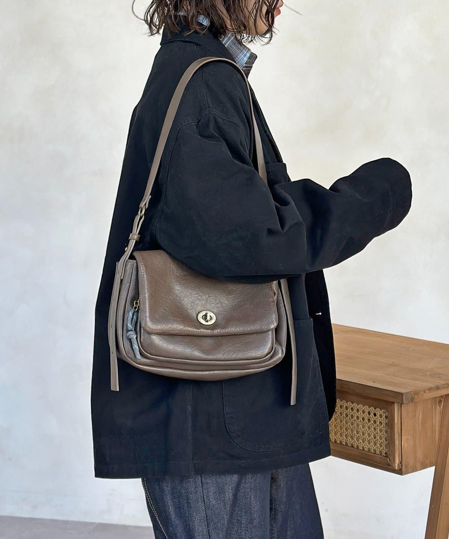 塗料染斜紋 西裝版型 西裝外套