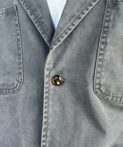 塗料染斜紋 西裝版型 西裝外套