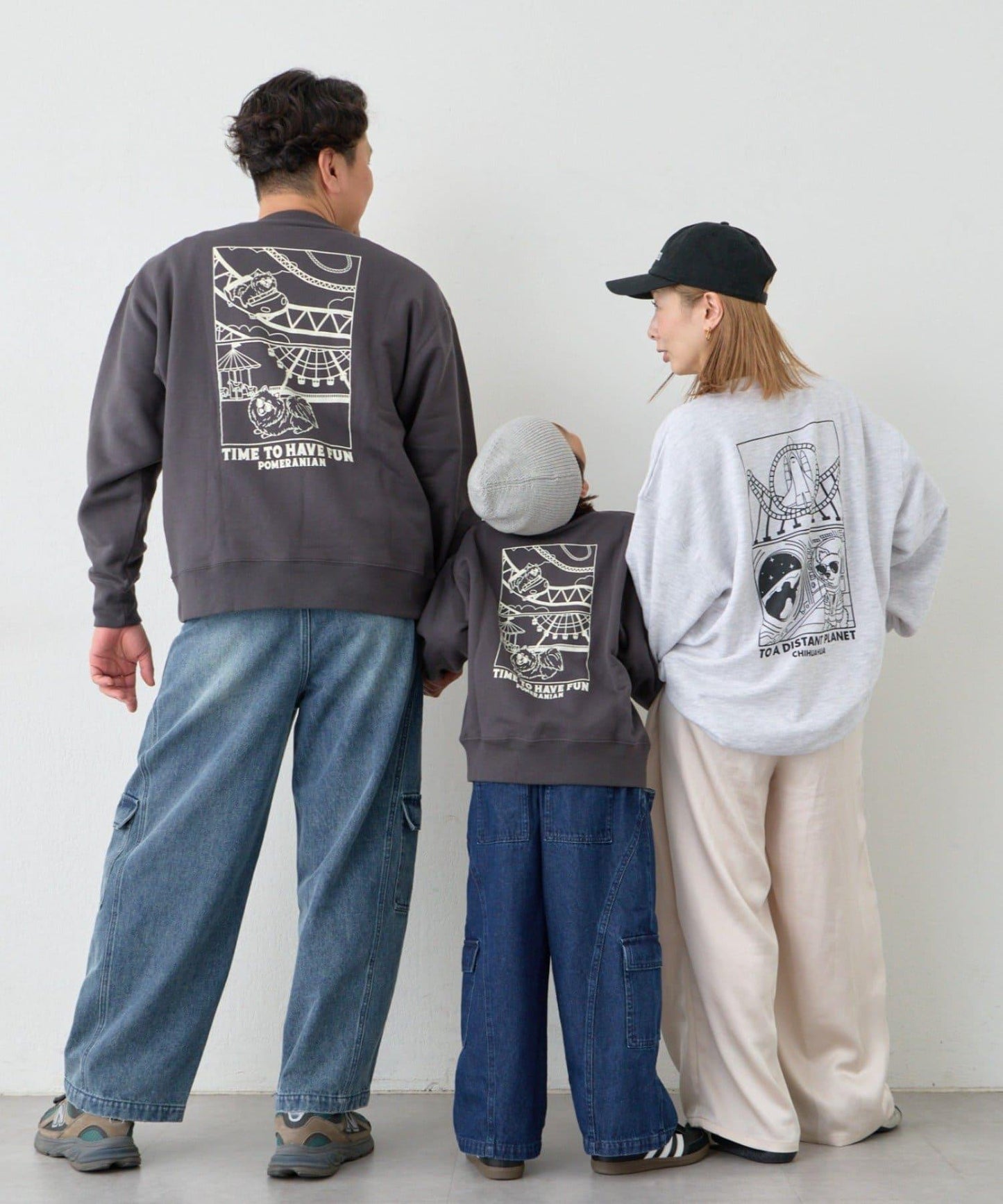 中性 DOGS刺繡Logo印花 衛衣