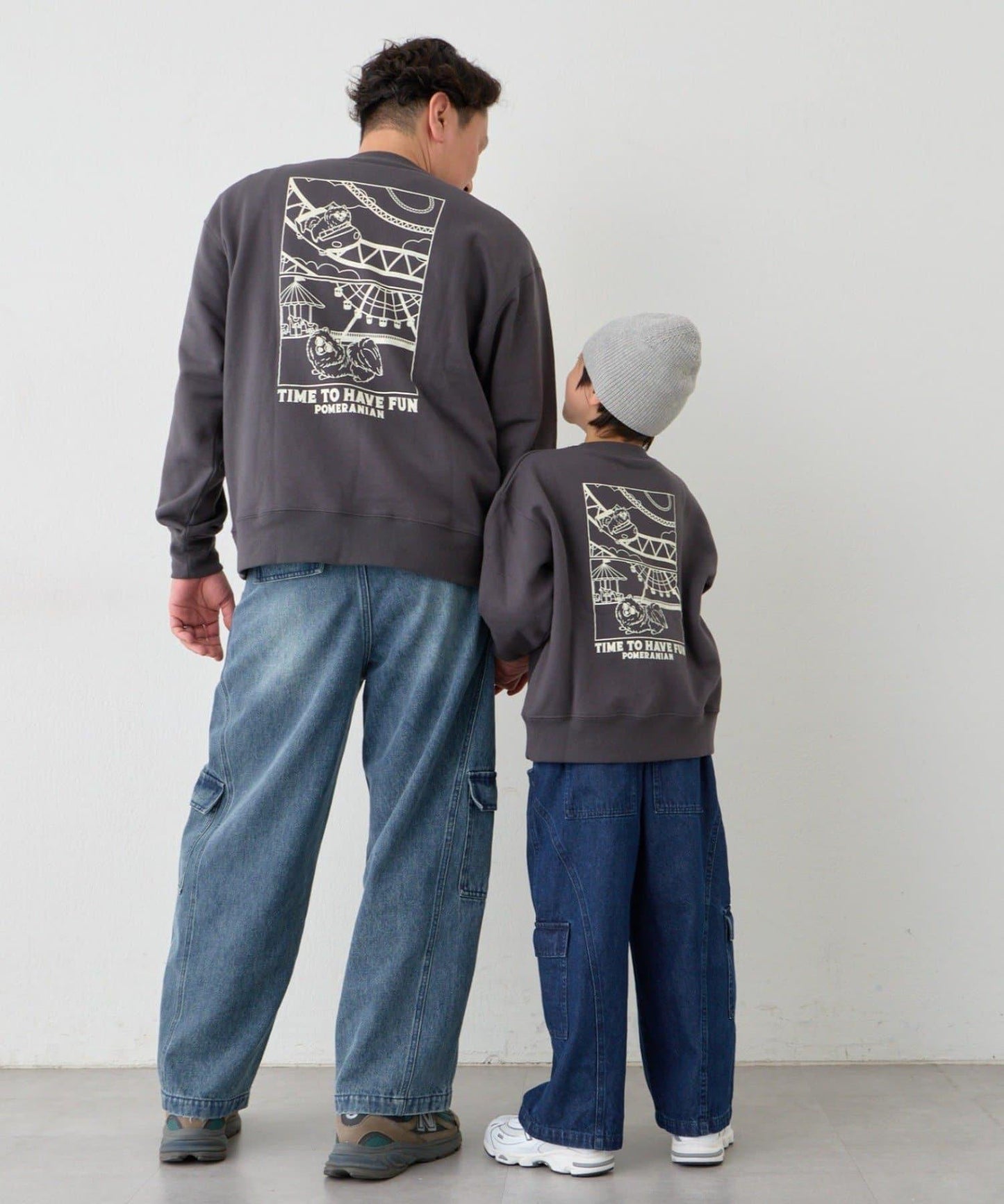 中性 DOGS刺繡Logo印花 衛衣