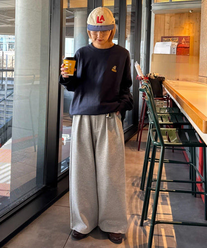 中性 DOGS刺繡Logo印花 衛衣