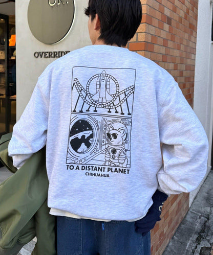 中性 DOGS刺繡Logo印花 衛衣