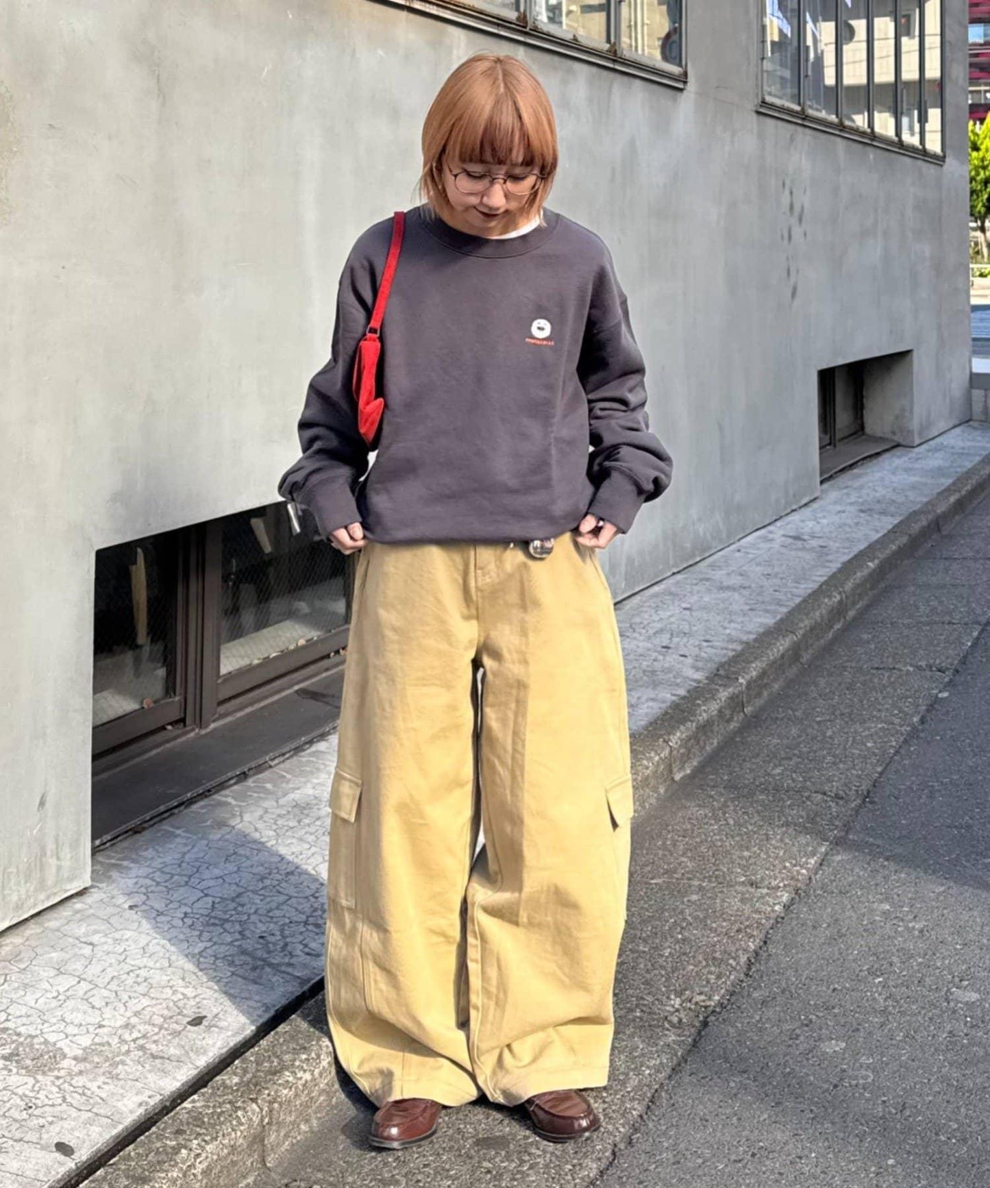 中性 DOGS刺繡Logo印花 衛衣