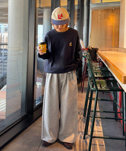 中性 DOGS刺繡Logo印花 衛衣