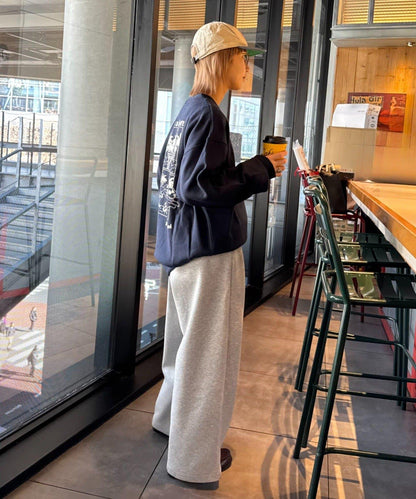 中性 DOGS刺繡Logo印花 衛衣