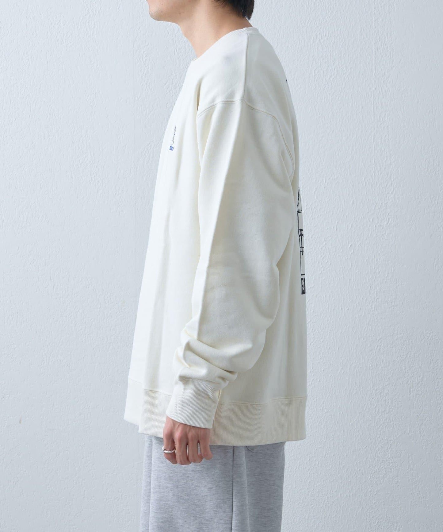 中性 DOGS刺繡Logo印花 衛衣