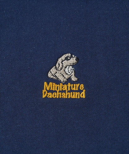 中性 DOGS刺繡Logo印花 衛衣