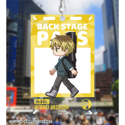 映畫《GIVEN 被贈與の未來》（GIVEN 被贈與的未來） 吉比託科系列 鹿島柊 後臺通行證風大號亞克力鑰匙扣