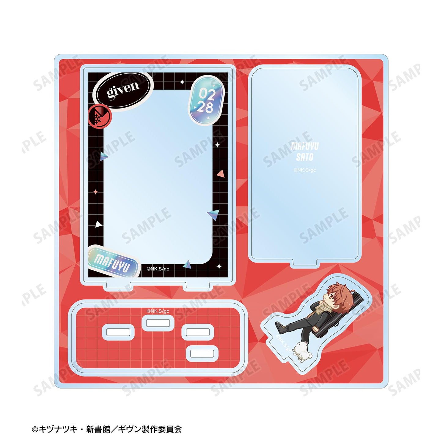 映畫 《GIVEN 被贈與的未來》（GIVEN 被贈與的未來） Chibitoko系列 佐藤真冬 迷你寫真亞克力立牌 海へ款