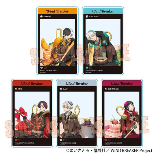 《防風少年》 多爾切系列 亞克力卡 5包入 盒裝