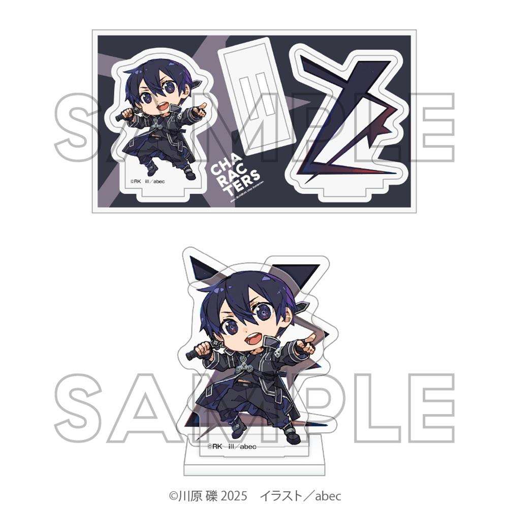 《刀劍神域》（刀劍神域） 20週年展系列 キリト 迷你角色亞克力立牌