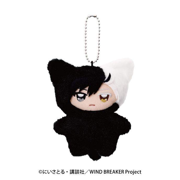 《防風少年》（防風少年） ちみけも吉祥物系列 第一彈 桜遙 毛絨掛件