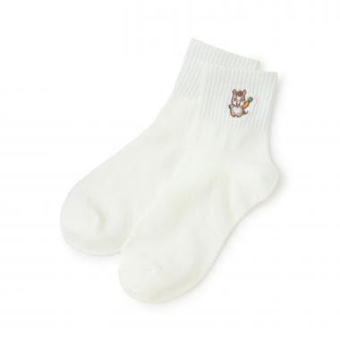 干支圖案中筒襪