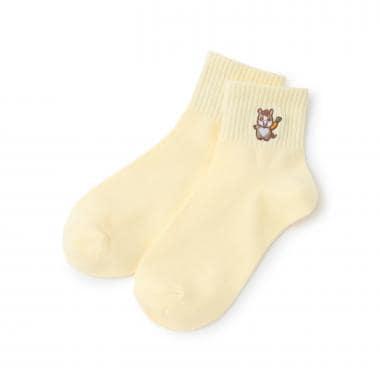 干支圖案中筒襪