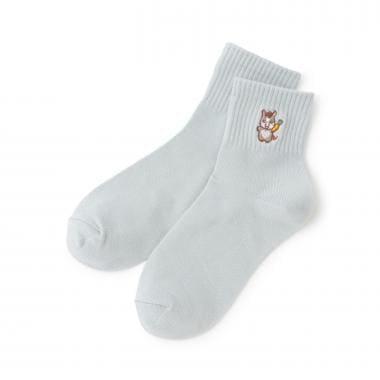 干支圖案中筒襪