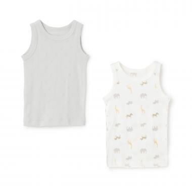 弱酸性 男童背心內衣 2件裝