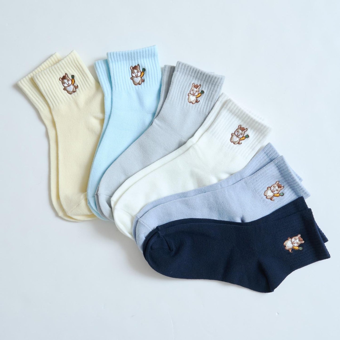 干支圖案中筒襪