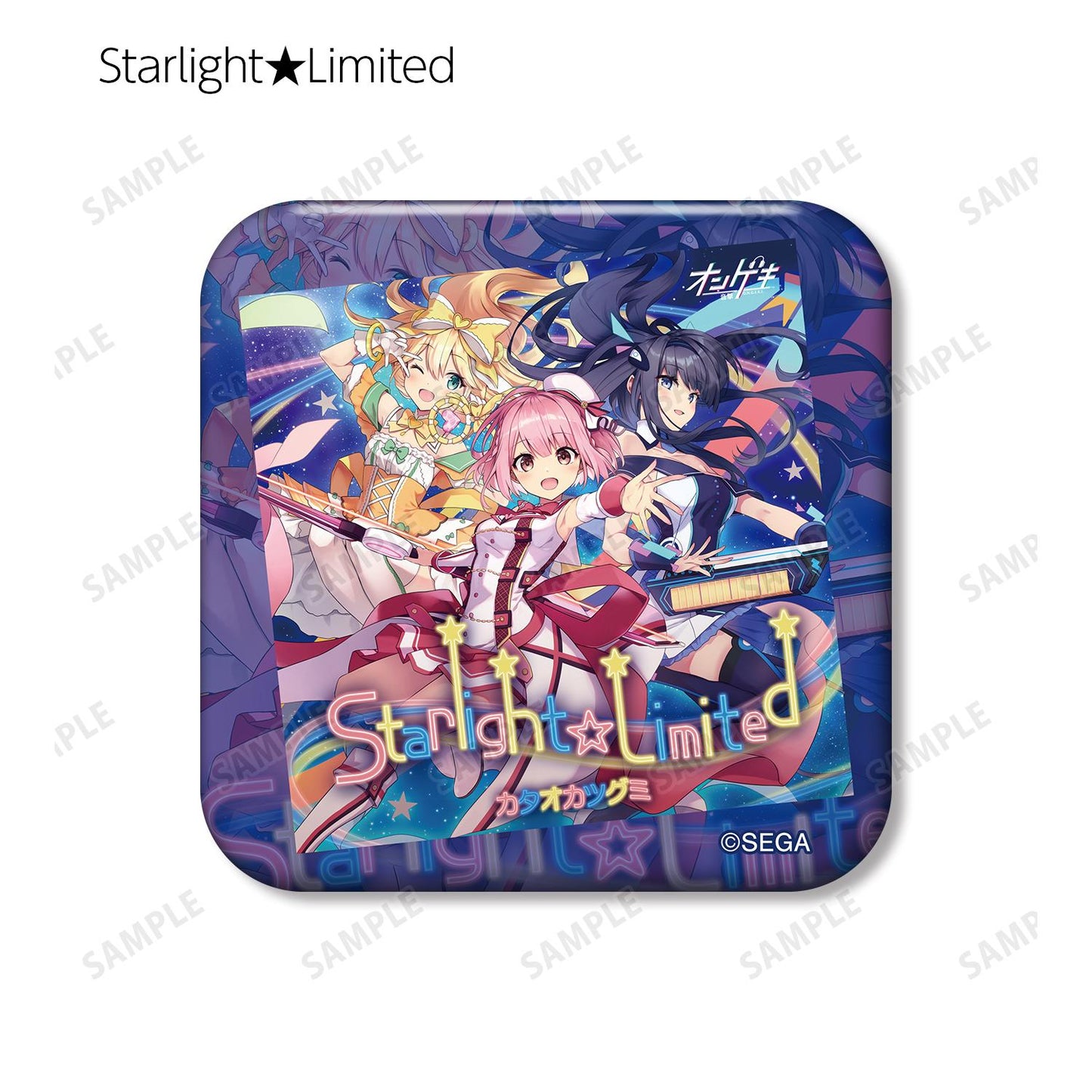 オンゲキ Re:Fresh（音擊） 第二彈 隨機圓角方形徽章 完整BOX