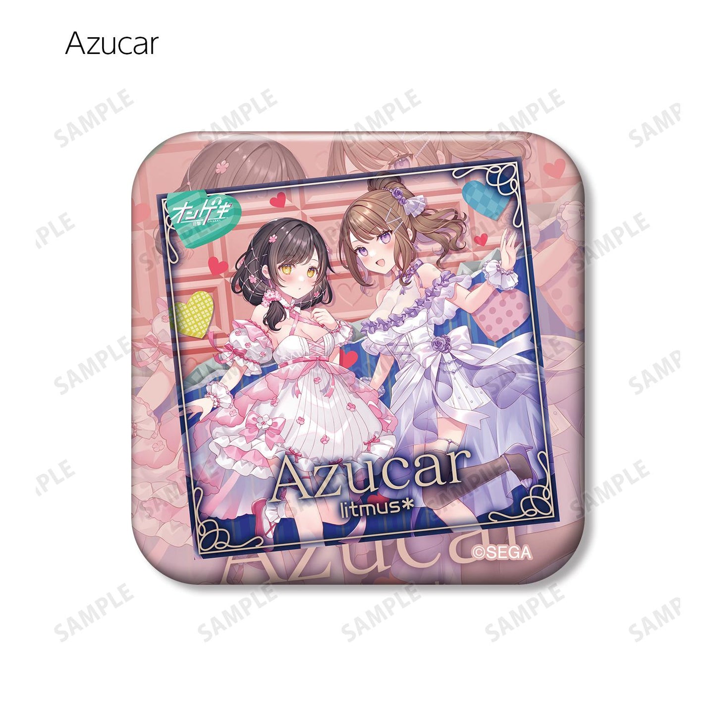 オンゲキ Re:Fresh（音擊） 第二彈 隨機圓角方形徽章 完整BOX