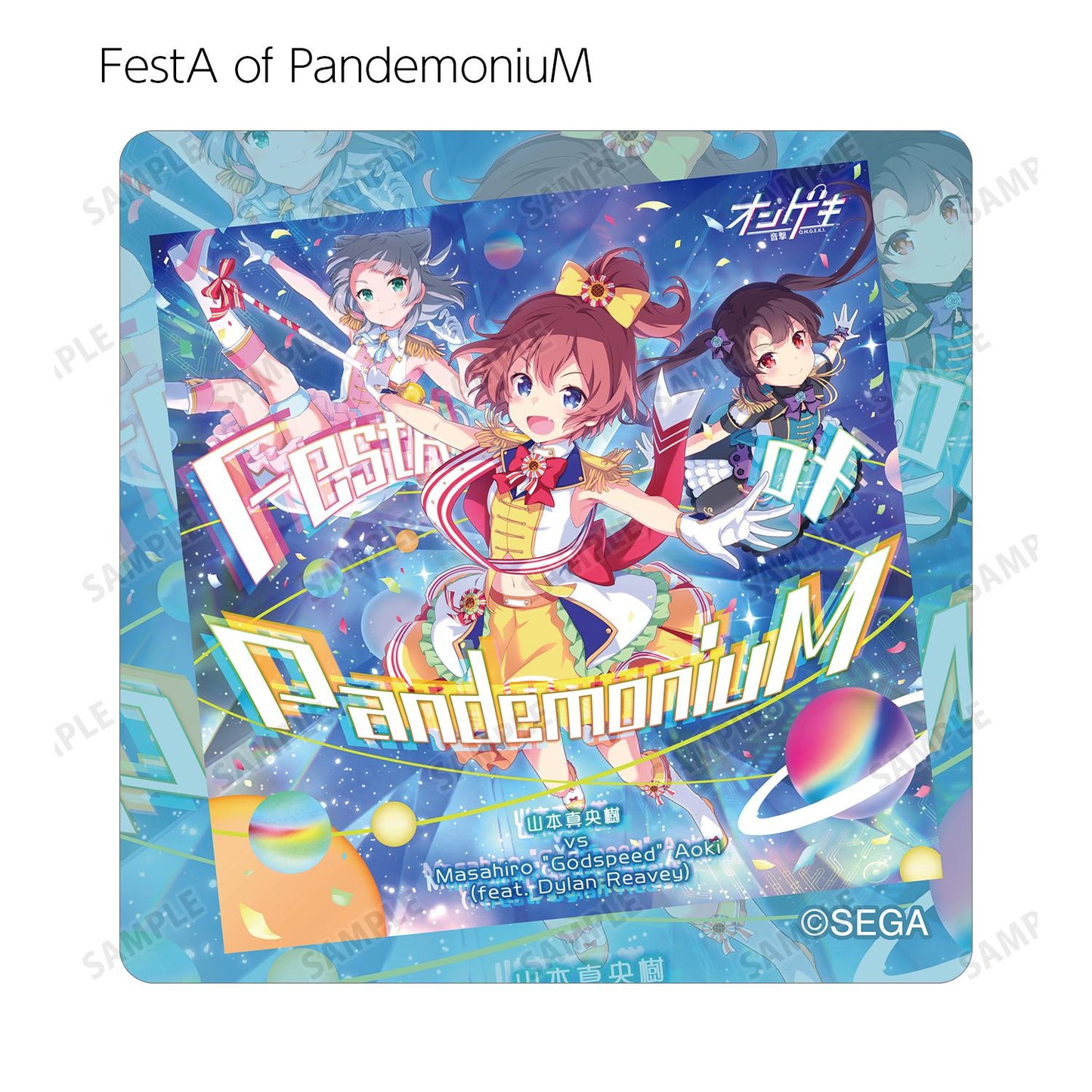 オンゲキ Re:Fresh（音擊） 第二彈 隨機貼紙 完整盒（12包入）