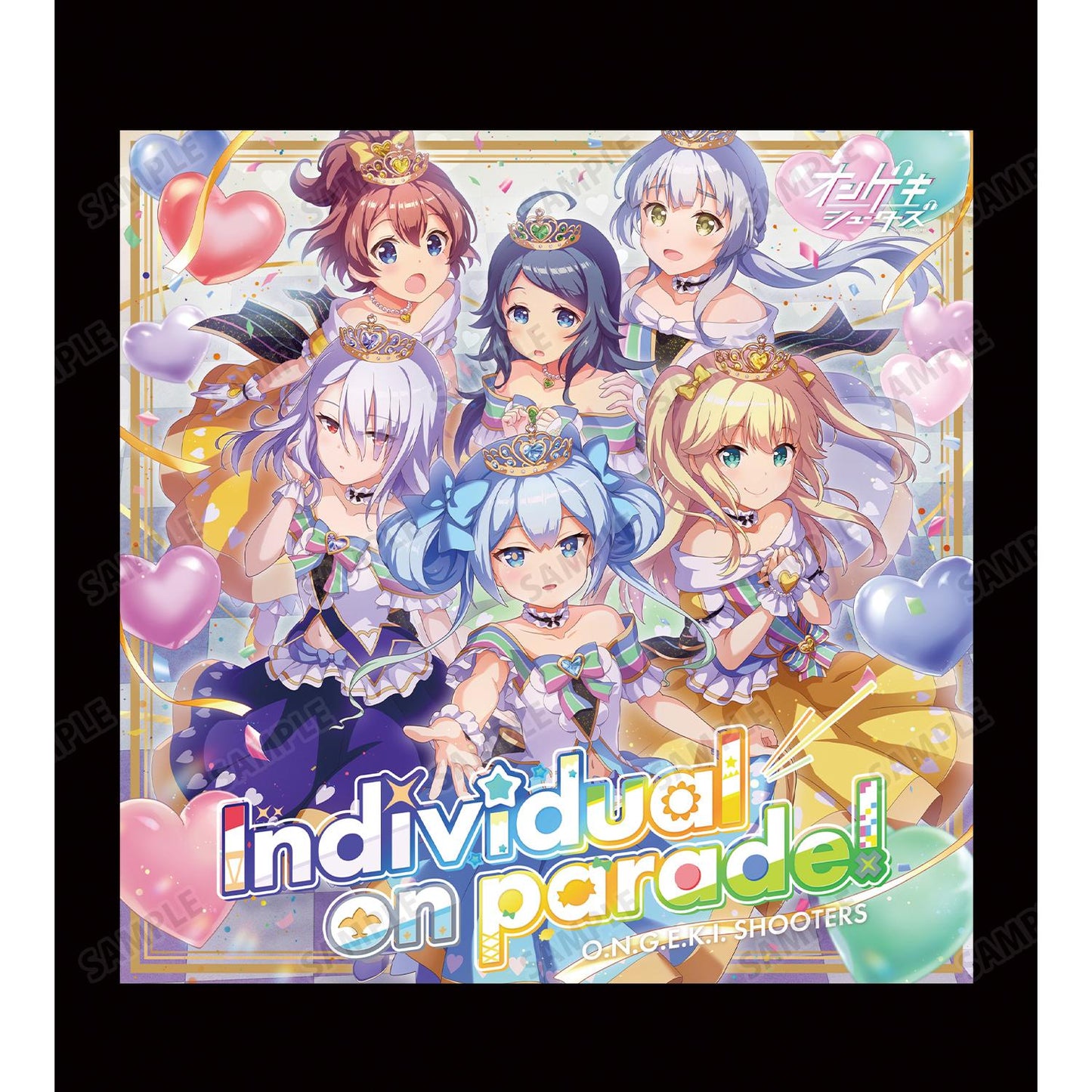 オンゲキ（音擊） Individual on parade! 套頭連帽衫 男女同款 XXL