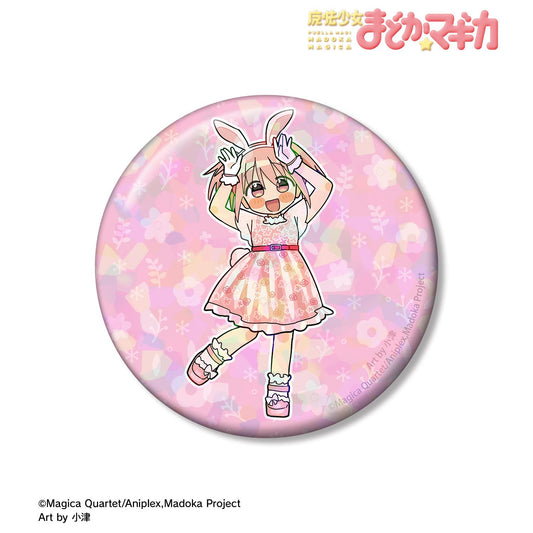 《魔法少女小圓》 新繪系列 鹿目まどか 全息75mm徽章 アニマルコーデver. Art by 小津