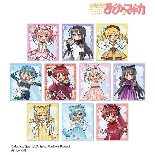 魔法少女まどか☆マギカ（魔法少女小圓） 原創繪製 Art by 小津 系列 集換式亞克力卡 完整BOX（10盒裝）