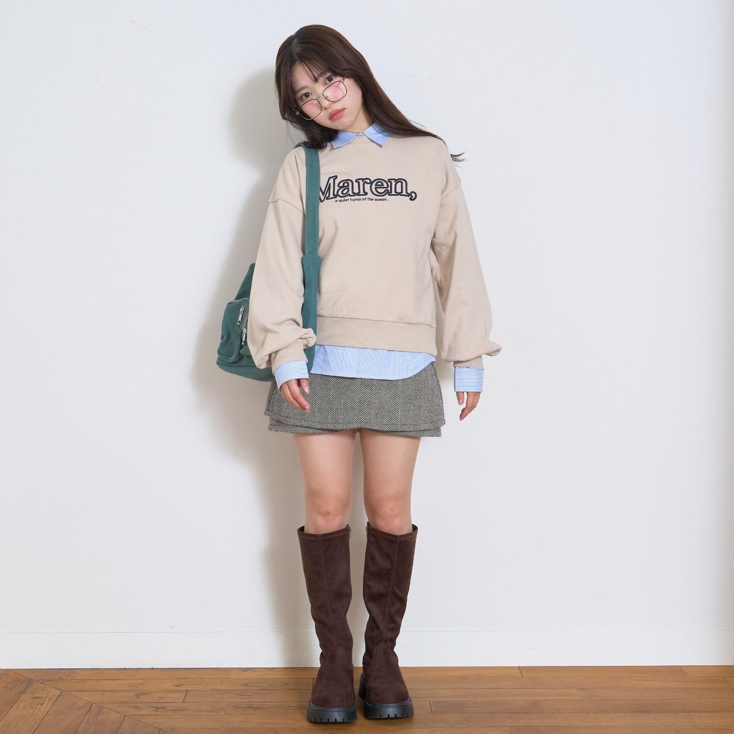 基礎款 立體LOGO刺繡 衛衣