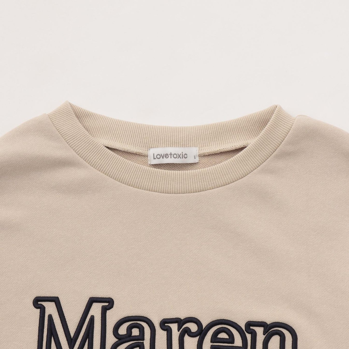 基礎款 立體LOGO刺繡 衛衣