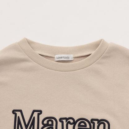 基礎款 立體LOGO刺繡 衛衣