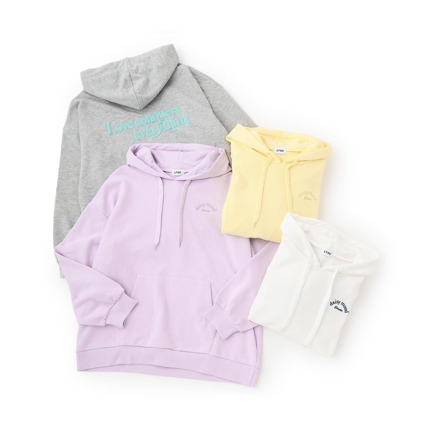 LTXC 發泡Logo連帽衛衣