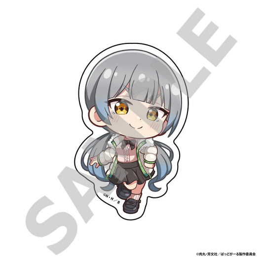 Q版水鳥水花 ばっどがーる 異形貼紙