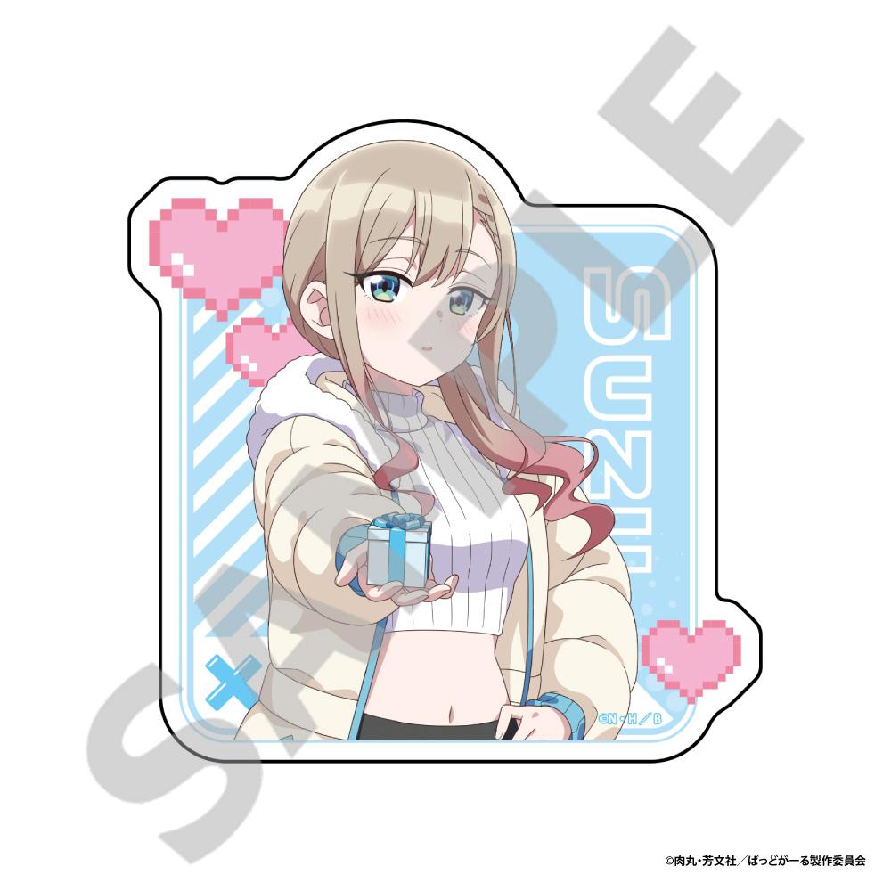 壞女孩 涼風涼圖案 異形貼紙