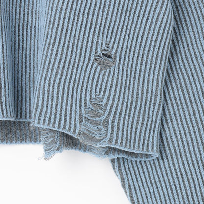 LTXC LOGO做舊設計 針織上衣