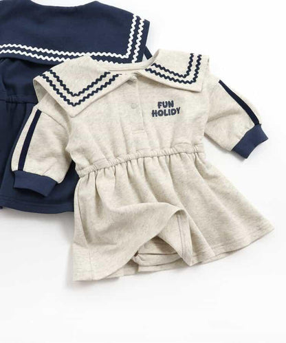 リンク 水手風毛圈連體衣