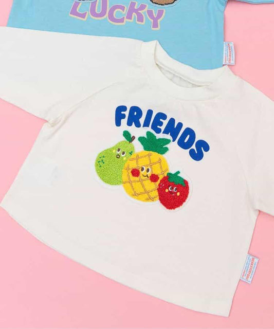 Bpop 沙加拉繡圖案長袖T恤