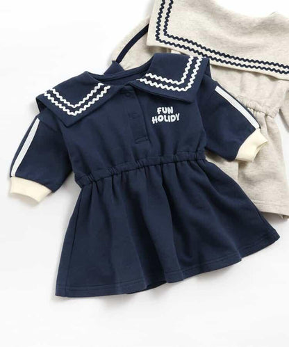 リンク 水手風毛圈連體衣