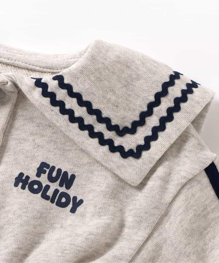 リンク 水手風毛圈連體衣