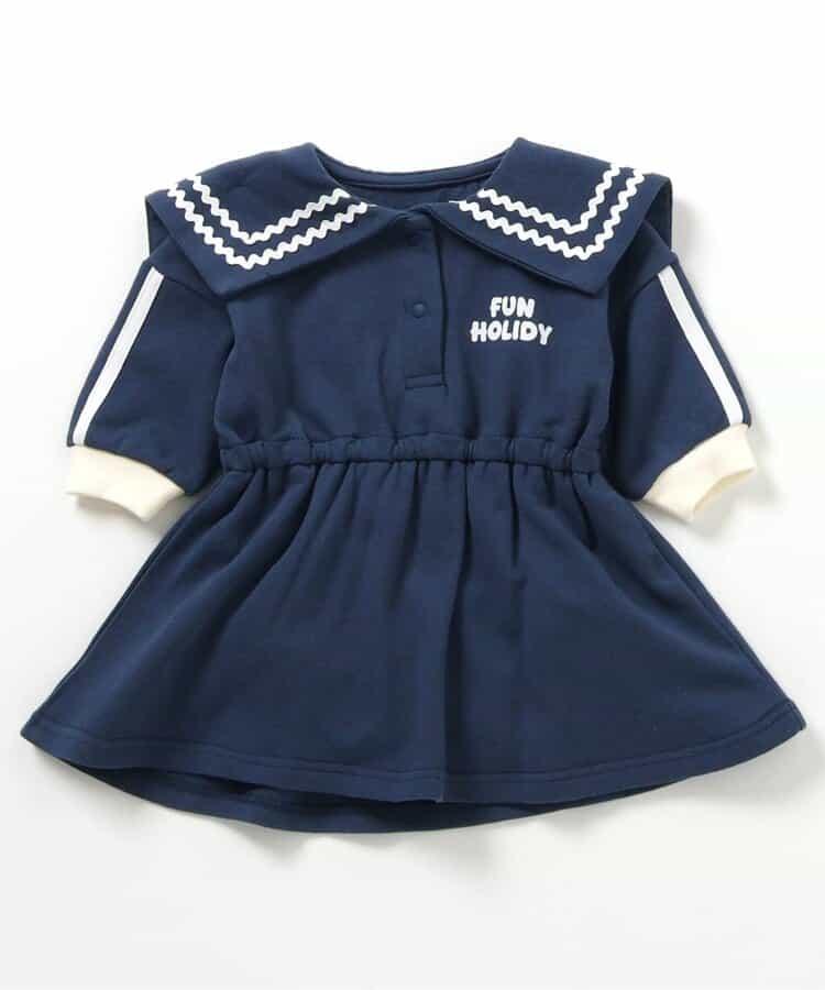 リンク 水手風毛圈連體衣