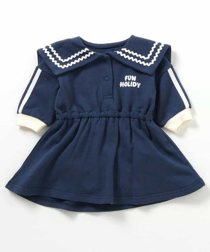 リンク 水手風毛圈連體衣