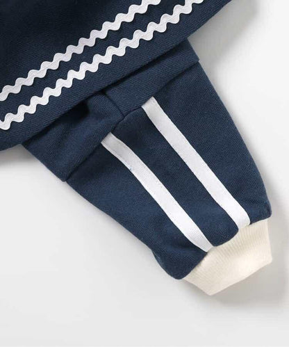 リンク 水手風毛圈連體衣