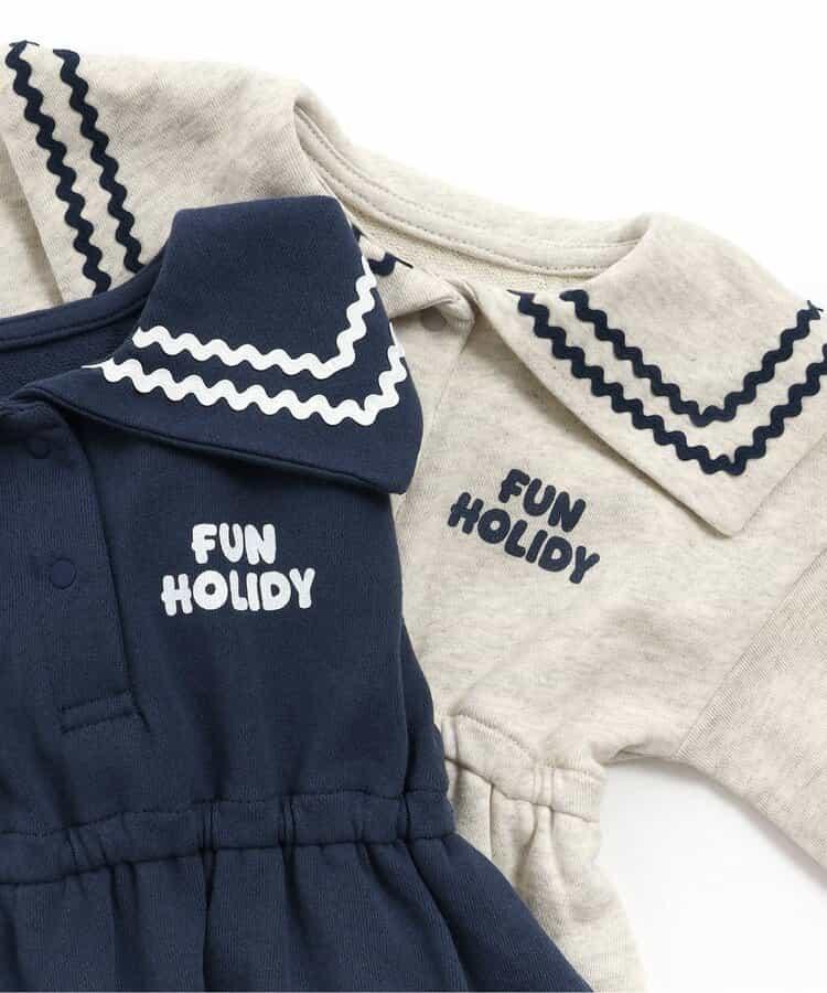 リンク 水手風毛圈連體衣