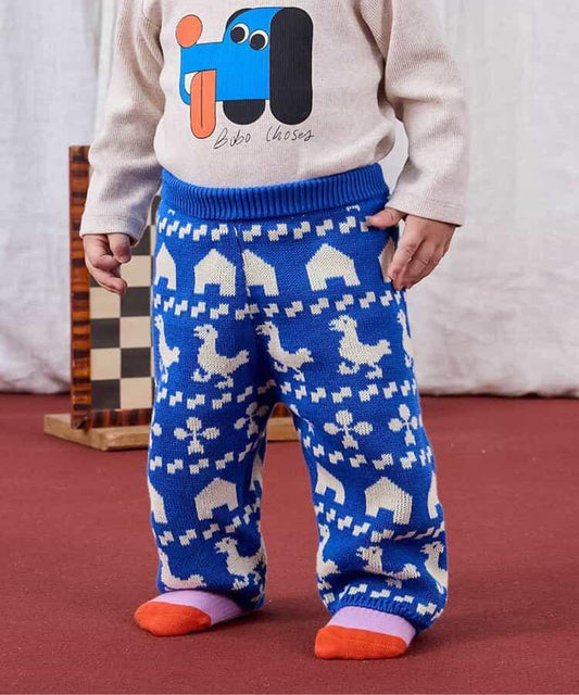 滿印Farm圖案 嬰兒長褲